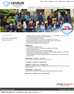 BEASISWA DJARUM